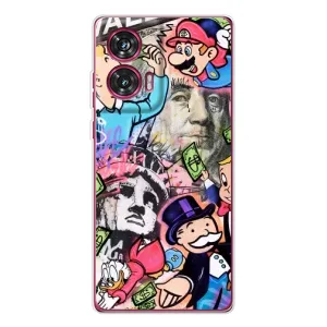 Чохли з крутими принтами для Motorola Edge 50 Fusion - (PREMIUMPrint) (Monopoly man)