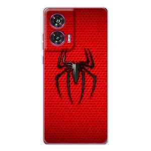 Чехол с человеком пауком для Motorola Edge 50 Fusion - (AlphaPrint) (Паук Марвел)