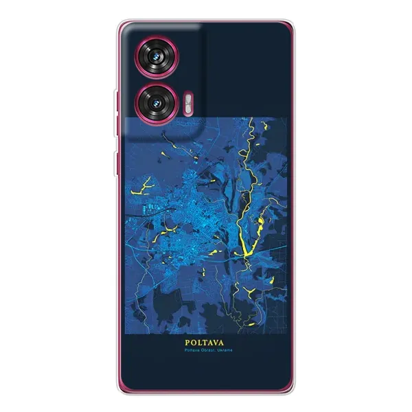 Чехол с принтом «Полтава» для Motorola Edge 50 Fusion
