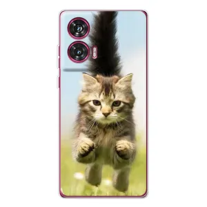 Чохли з Котиками для Motorola Edge 50 Fusion (VPrint) (Прижок кота)