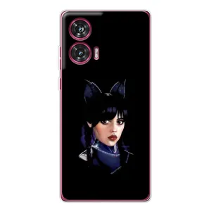 Чохли Венсдей на Motorola Edge 50 Fusion Уенсдей (AlphaPrint)