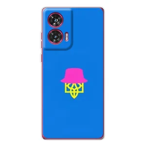 Чехлы для Motorola Edge 50 Fusion  Укр. Символика (AlphaPrint) (Шапка на гербу)