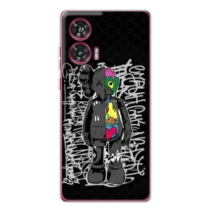 Чохли для Motorola Edge 50 Fusion - Bearbrick Louis Vuitton (PREMIUMPrint) (Стиль Bearbrick)