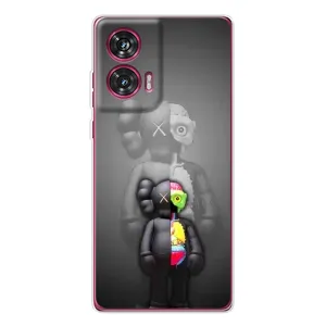 Чохли для Motorola Edge 50 Fusion - Bearbrick Louis Vuitton (PREMIUMPrint) (Тіло Bearbrick)