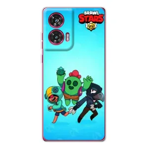 Чехлы Brawl Stars для Motorola Edge 50 Fusion (AlphaPrint) (Трио героев)