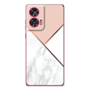 Мраморний чехол на Motorola Edge 50 Fusion (VPrint) (Тройний мрамор)