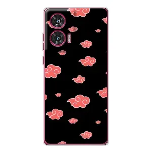 Чехлы Персонажи Аниме Наруто для Motorola Edge 50 Fusion (AlphaPrint) (Тучки Аниме)
