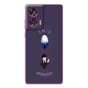 Чехол с принтом «Уэнздей и подруга» для Motorola Edge 50 Fusion