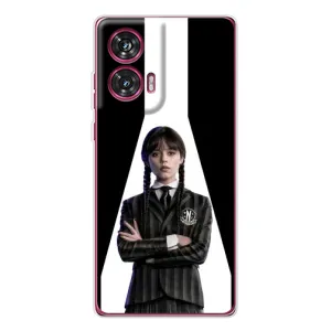 Чехол с принтом «W-Wednesday» для Motorola Edge 50 Fusion
