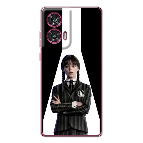 Чехол с принтом «W-Wednesday» для Motorola Edge 50 Fusion