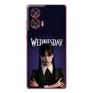 Чехол с принтом «Wednesday» для Motorola Edge 50 Fusion