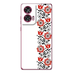 Чехол для Патриота Украины Motorola Edge 50 Fusion - (AlphaPrint) (Яркая вишиванка)