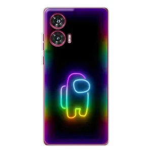 Чехол Амонг Ас для Motorola Edge 50 Fusion (AlphaPrint) (Яркий скин)