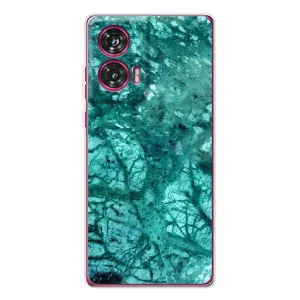 Мраморний чехол на Motorola Edge 50 Fusion (VPrint) (Зелений мрамор)