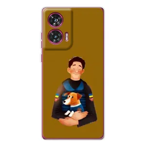 Чехлы с картинкой собаки Патрон для Motorola Edge 50 Fusion (AlphaPrint) (ЗСУ Патрон)