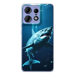 Чохол з картинкою 'Хижаки' для Motorola Edge 50 Pro (Акула під водою)