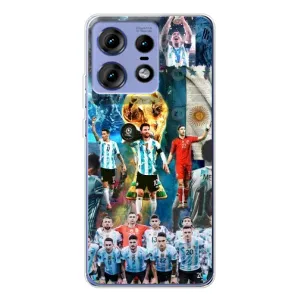 Чохли Мессі для Motorola Edge 50 Pro (AlphaPrint) (Аргентина Мессі)