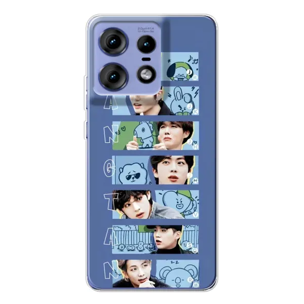 Чехол с принтом «Bangtan» для Motorola Edge 50 Pro Чехол с принтом «Bangtan» для Motorola Edge 50 Pro