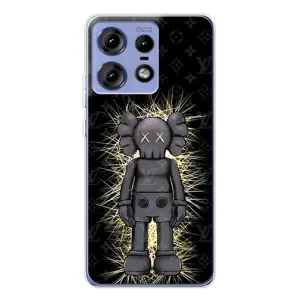 Чехлы для Motorola Edge 50 Pro - Bearbrick Louis Vuitton (PREMIUMPrint) (Bearbrick LV)