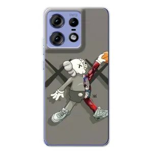 Чехлы для Motorola Edge 50 Pro - Bearbrick Louis Vuitton (PREMIUMPrint) (Беарбрик Джордан)