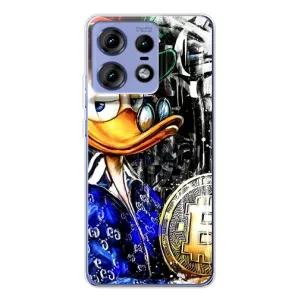 Чехлы для Мото Ейдж 50 Про - Scrooge MagDag (PREMIUMPrint) (Биткойн Скрудж)
