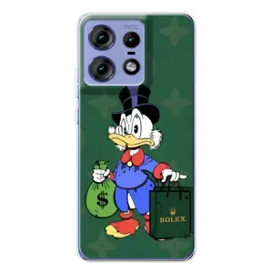Чехлы для Motorola Edge 50 Pro - Скрудж МакДак Louis Vuitton (PREMIUMPrint) (Богатая Утка)