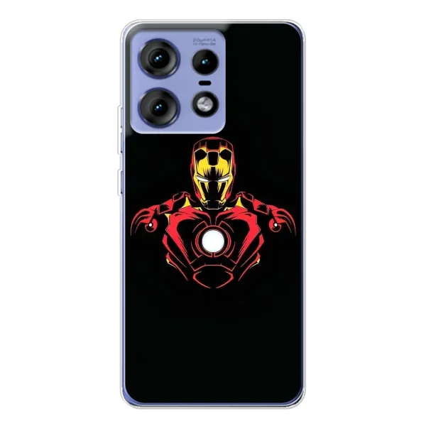 Чохол з принтом «Залізна людина» для Motorola Edge 50 Pro Чохол з принтом «Залізна людина» для Motorola Edge 50 Pro