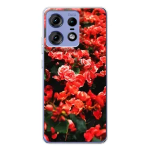 Чохли з квітами для Motorola Edge 50 Pro (VPrint) (Квіти червоні)