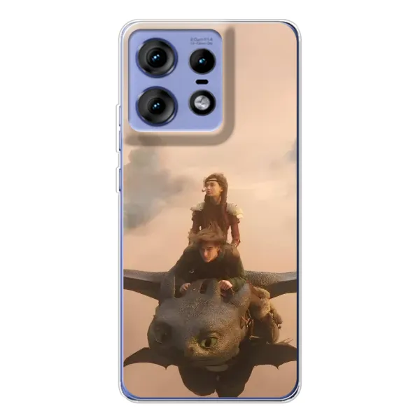 Чохол з принтом «Фільм дракон» для Motorola Edge 50 Pro Чохол з принтом «Фільм дракон» для Motorola Edge 50 Pro