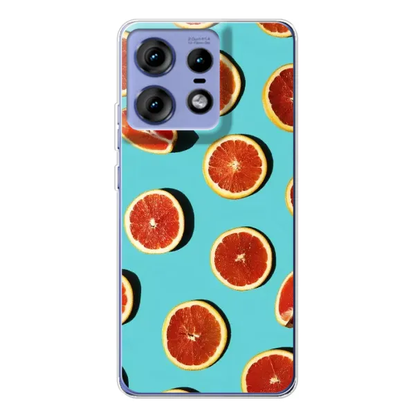 Чехол с принтом «Грейпфрут» для Motorola Edge 50 Pro
