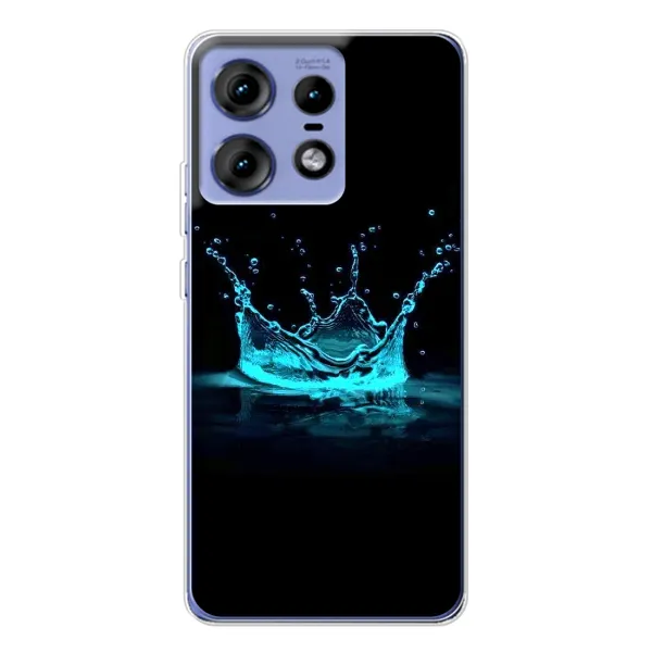 Чехол с принтом «Капля короны» для Motorola Edge 50 Pro Чехол с принтом «Капля короны» для Motorola Edge 50 Pro