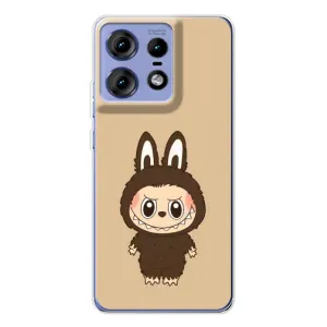 Чохол з Лабубу на Motorola Edge 50 Pro (Bored Ape в червоному)