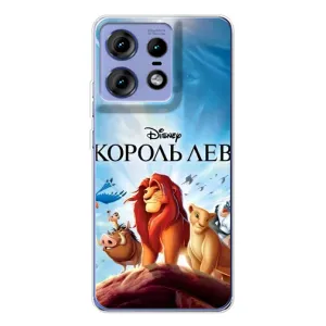 Чохол з принтом «Постер Король Лев» для Motorola Edge 50 Pro