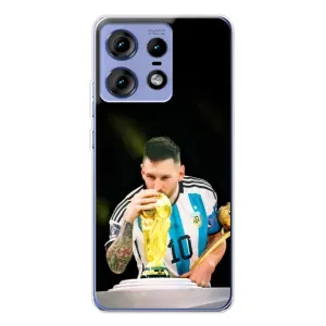 Чохли для Motorola Edge 50 Pro (Leo чемпіон) (AlphaPrint) (Кубок Мессі)