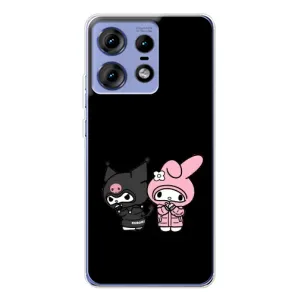 Чохол з кроликом Куромі на Motorola Edge 50 Pro (Куромі і Мелоді)