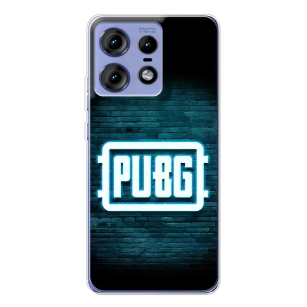 Чехол с принтом «Лого PUBG» для Motorola Edge 50 Pro Чехол с принтом «Лого PUBG» для Motorola Edge 50 Pro