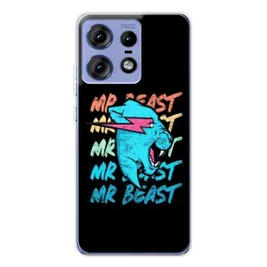 Чохол з принтом «logo Mr beast» для Motorola Edge 50 Pro