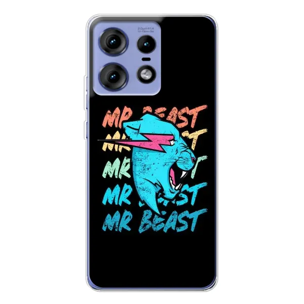 Чохол з принтом «logo Mr beast» для Motorola Edge 50 Pro Чохол з принтом «logo Mr beast» для Motorola Edge 50 Pro