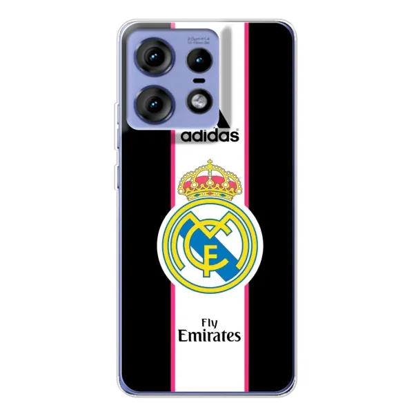 Чохол з принтом «лого Real Madrid» для Motorola Edge 50 Pro