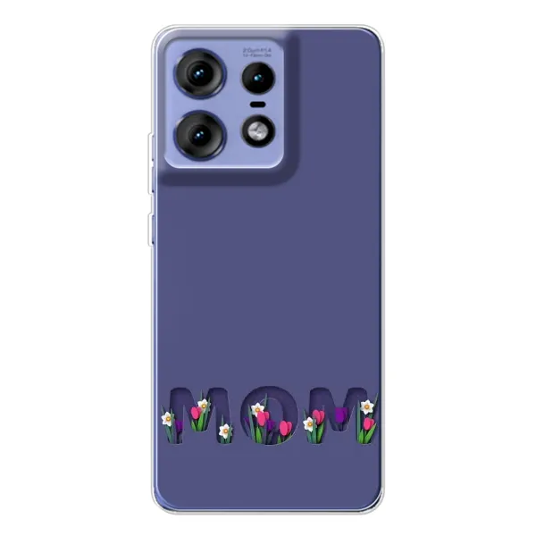 Чохол з принтом «Мама в квітах» для Motorola Edge 50 Pro Чохол з принтом «Мама в квітах» для Motorola Edge 50 Pro