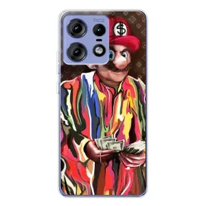 Брендновые Чехлы для Motorola Edge 50 Pro - (PREMIUMPrint) (Mario LV)