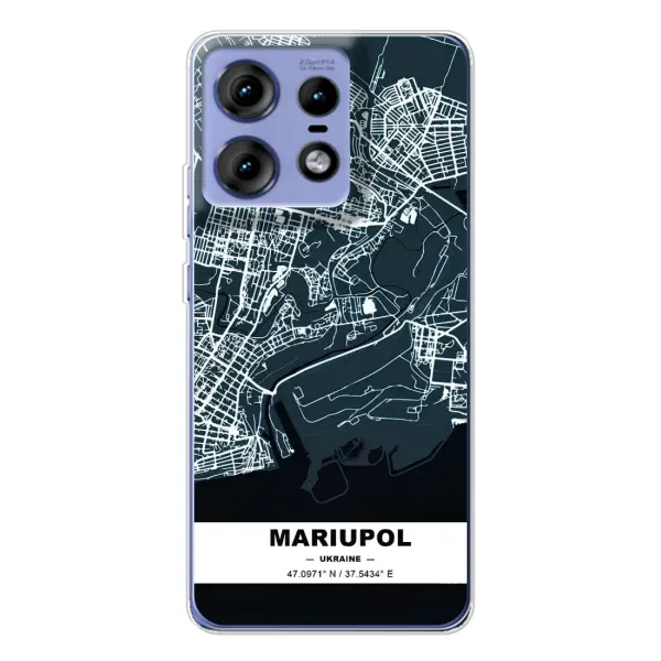 Чохол з принтом «Маріуполь» для Motorola Edge 50 Pro Чохол з принтом «Маріуполь» для Motorola Edge 50 Pro