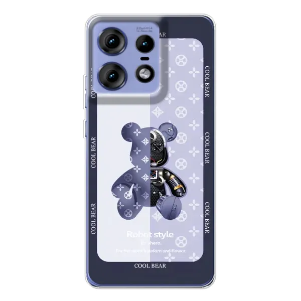 Чехол с принтом «Медвежонок LV» для Motorola Edge 50 Pro