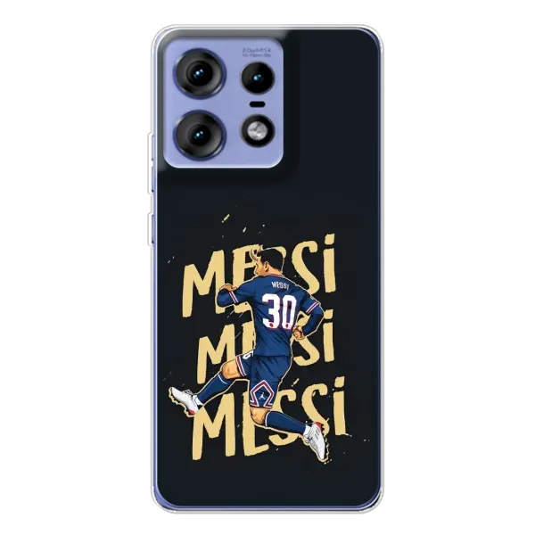Чохол з принтом «Messi ПСЖ» для Motorola Edge 50 Pro