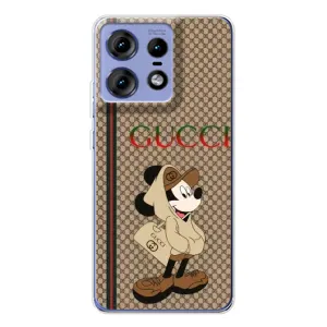 Чохли GUCCI для Моторола Едж 50 Про (AlphaPrint) (Mickey GUCCI)