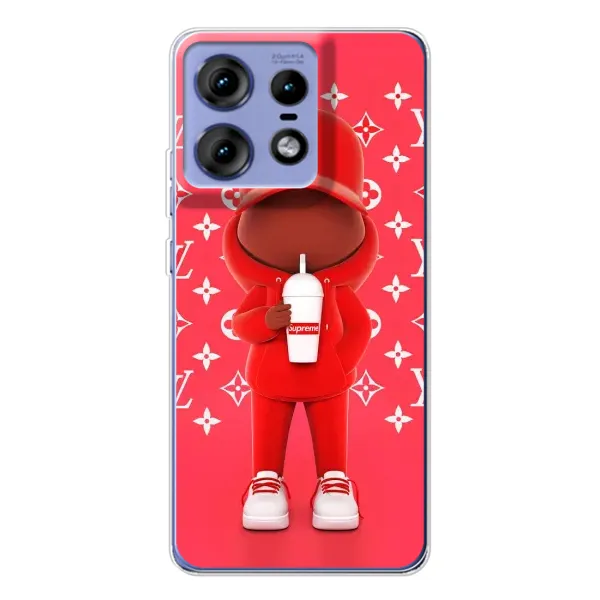 Чехол с принтом «Модный стиль» для Motorola Edge 50 Pro