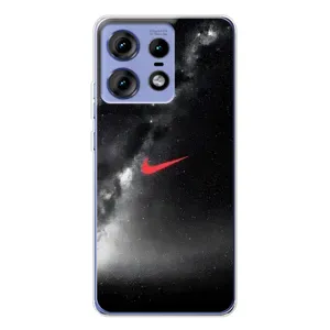 Чохол для Motorola Edge 50 Pro - з принтом Найк (AlphaPrint) (Найк червоний)