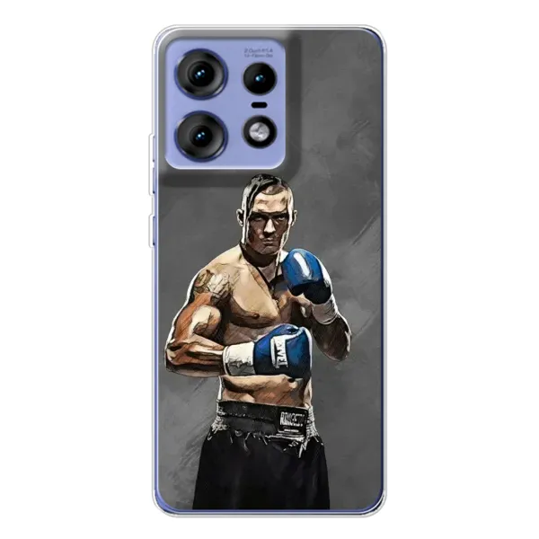 Чохол з принтом «Олександр Усик» для Motorola Edge 50 Pro