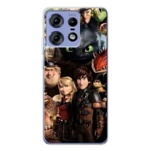 Чохол як приборкати дракона на Motorola Edge 50 Pro (Персонажі дракона)