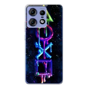Чохли з тематикою Кіберспорт для Motorola Edge 50 Pro (VPrint) (Pleystation лого)